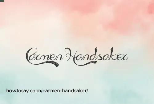Carmen Handsaker