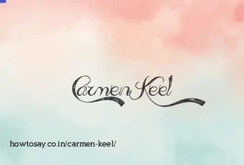 Carmen Keel