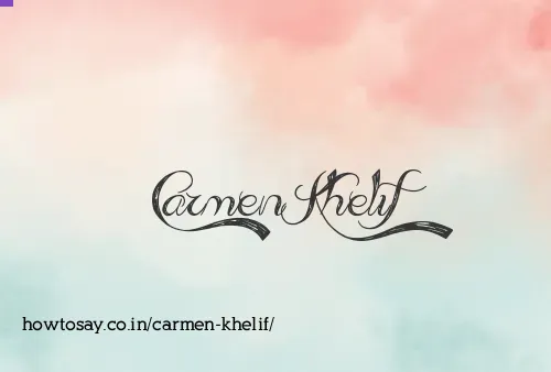 Carmen Khelif