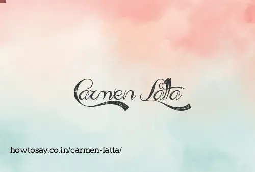 Carmen Latta
