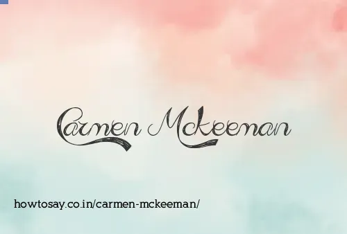 Carmen Mckeeman