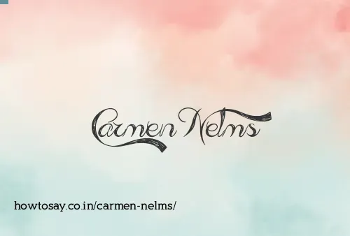 Carmen Nelms
