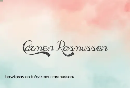 Carmen Rasmusson