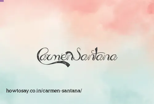 Carmen Santana