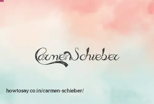 Carmen Schieber