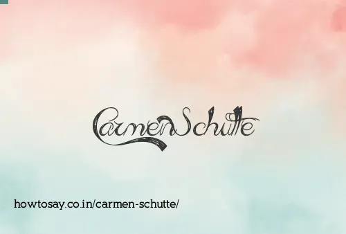 Carmen Schutte