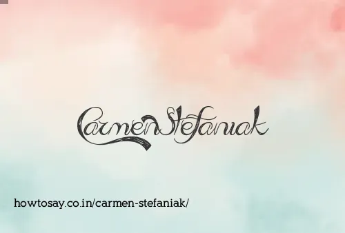 Carmen Stefaniak