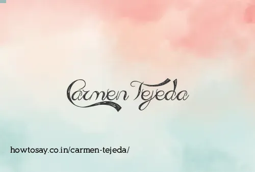 Carmen Tejeda