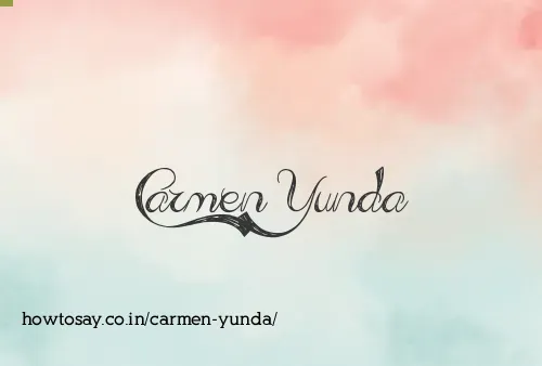 Carmen Yunda