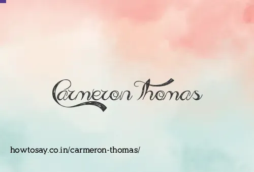 Carmeron Thomas