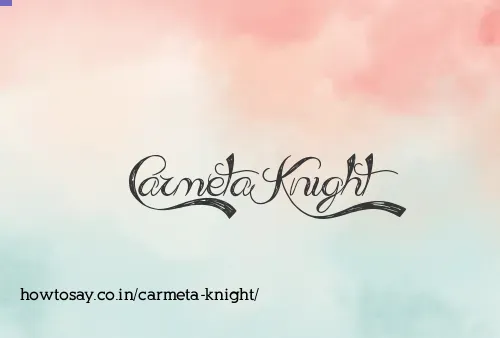 Carmeta Knight