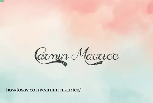 Carmin Maurice