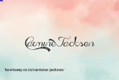 Carmine Jackson