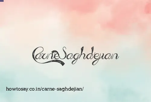 Carne Saghdejian