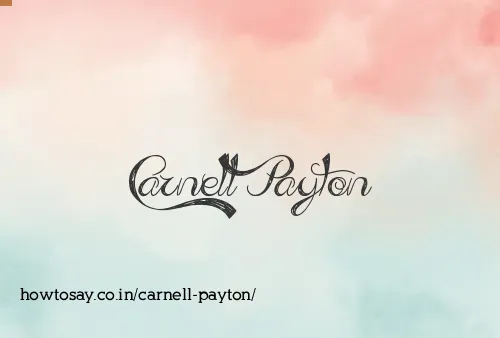 Carnell Payton