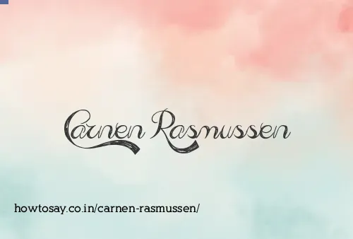 Carnen Rasmussen