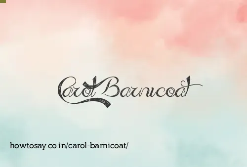 Carol Barnicoat