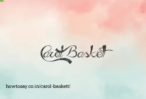 Carol Baskett
