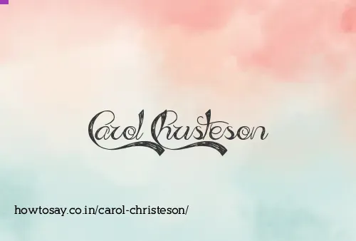 Carol Christeson