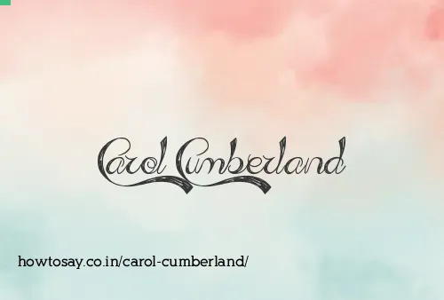 Carol Cumberland