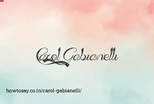 Carol Gabianelli