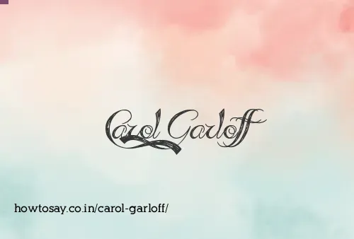 Carol Garloff