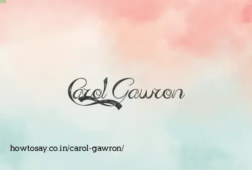 Carol Gawron