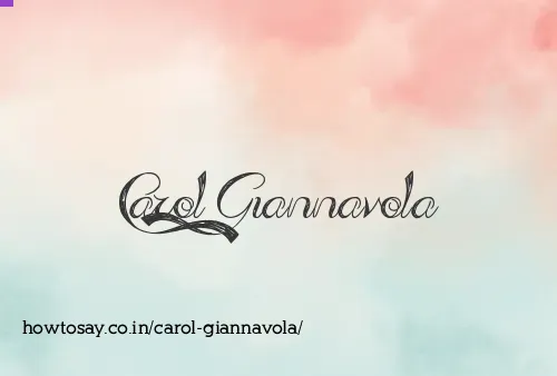Carol Giannavola