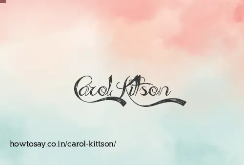 Carol Kittson