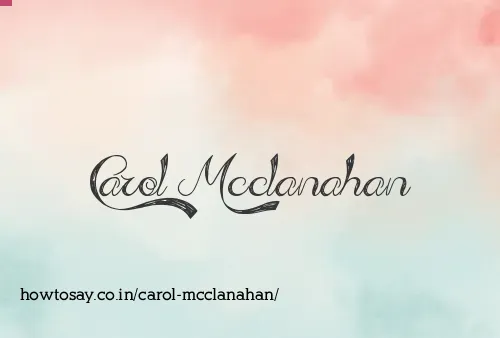 Carol Mcclanahan