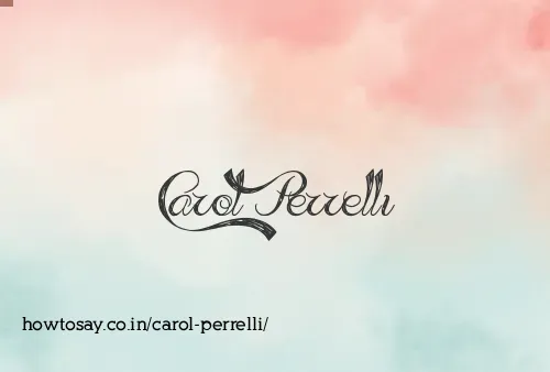 Carol Perrelli