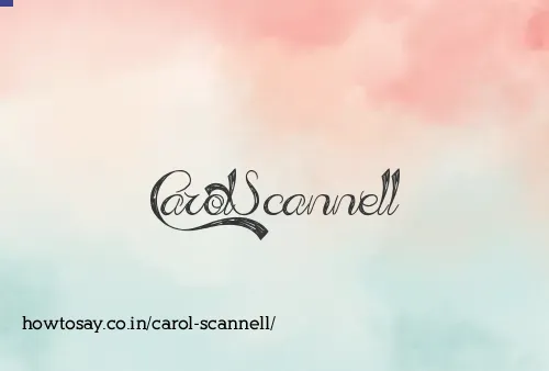 Carol Scannell