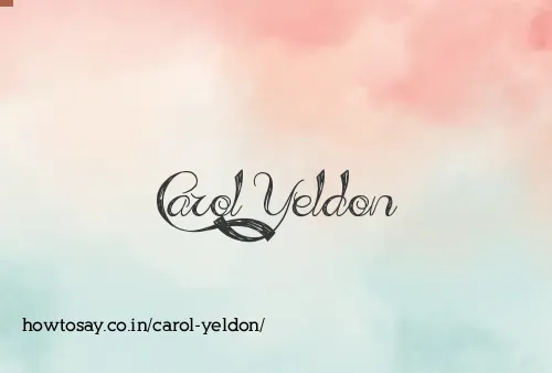 Carol Yeldon