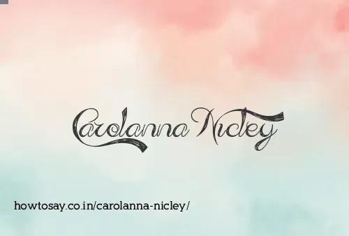 Carolanna Nicley