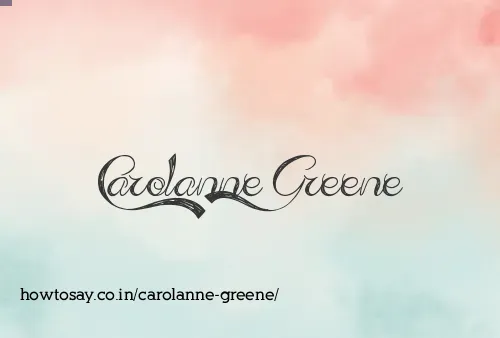 Carolanne Greene