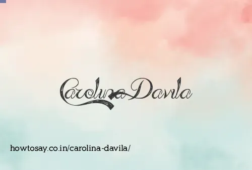 Carolina Davila