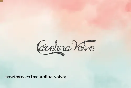 Carolina Volvo