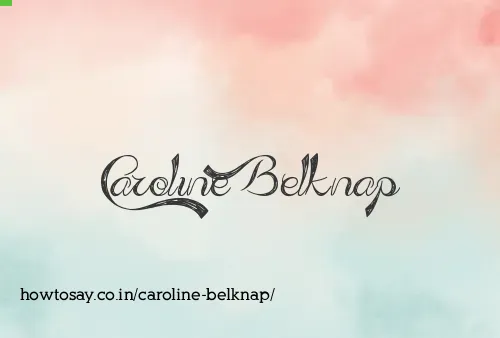 Caroline Belknap
