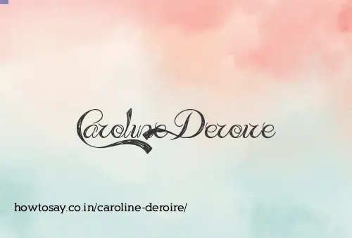 Caroline Deroire