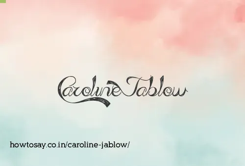 Caroline Jablow