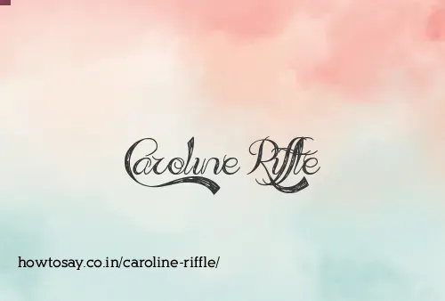 Caroline Riffle