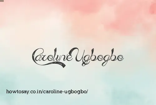 Caroline Ugbogbo