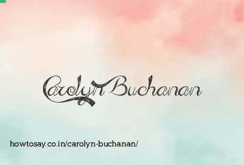 Carolyn Buchanan
