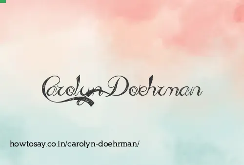 Carolyn Doehrman