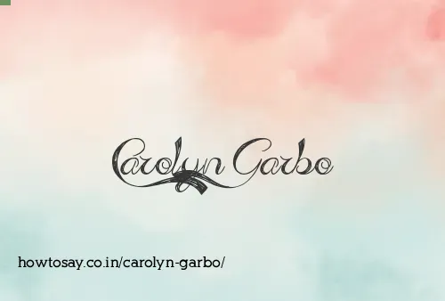 Carolyn Garbo