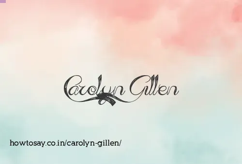 Carolyn Gillen
