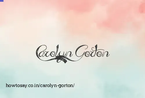 Carolyn Gorton