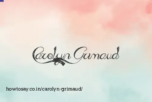 Carolyn Grimaud