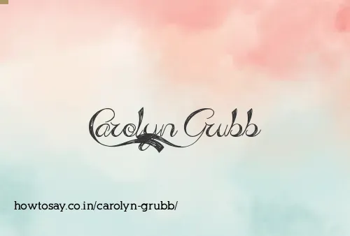 Carolyn Grubb