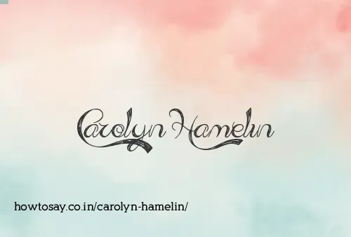 Carolyn Hamelin